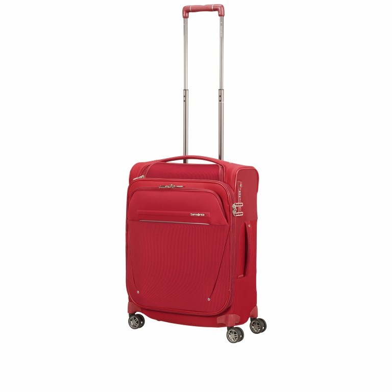 Koffer B-Lite Icon Spinner 55 mit Toppocket Red, Farbe: rot/weinrot, Marke: Samsonite, EAN: 5414847964053, Bild 8 von 10