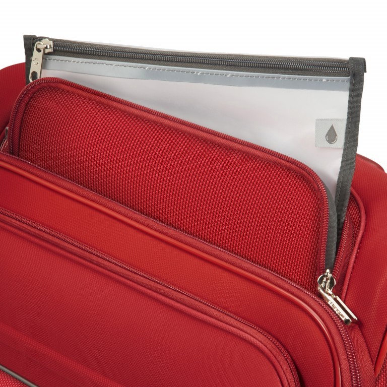 Koffer B-Lite Icon Spinner 55 mit Toppocket Red, Farbe: rot/weinrot, Marke: Samsonite, EAN: 5414847964053, Bild 9 von 10