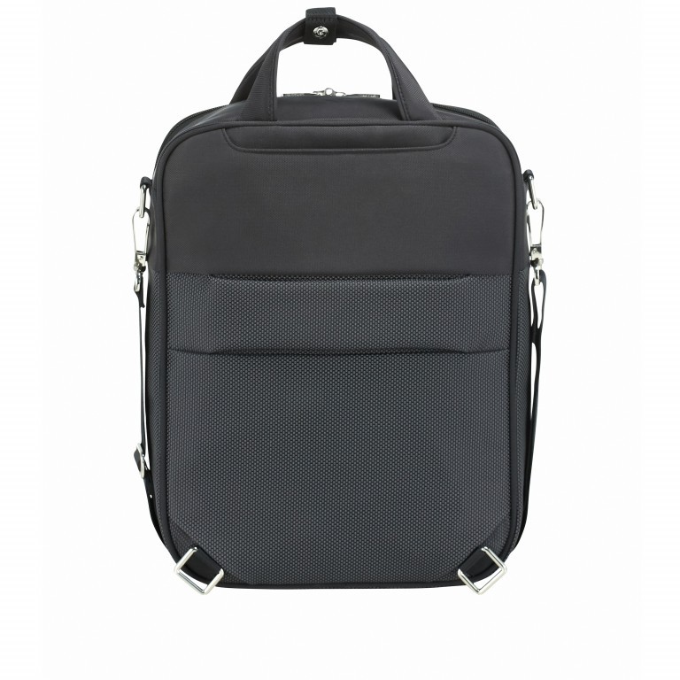 Rucksack B-Lite Icon 3-Way Laptop Backpack 15.6 Zoll erweiterbar Black, Farbe: schwarz, Marke: Samsonite, EAN: 5414847969249, Bild 6 von 11