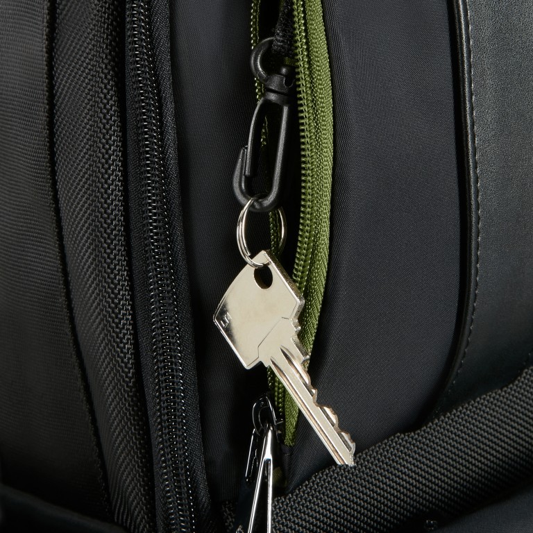 Rucksack Openroad Weekender Backpack 17.3 Zoll mit Smart Sleeve Black, Farbe: schwarz, Marke: Samsonite, EAN: 5414847712418, Abmessungen in cm: 39x48x26, Bild 14 von 17
