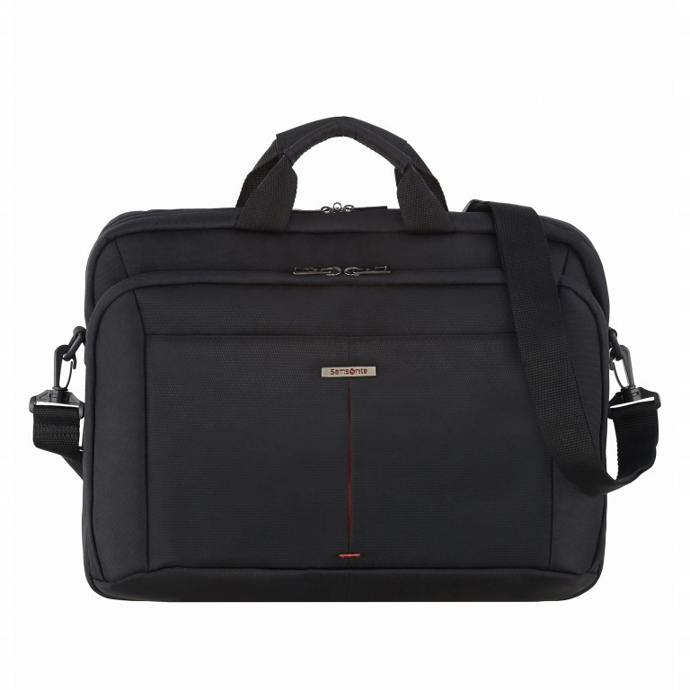 Laptoptasche Guardit 2.0 Bailhandle 17.3 Zoll mit Smart Sleeve Black, Farbe: schwarz, Marke: Samsonite, EAN: 5414847909221, Abmessungen in cm: 43x32x10, Bild 1 von 9