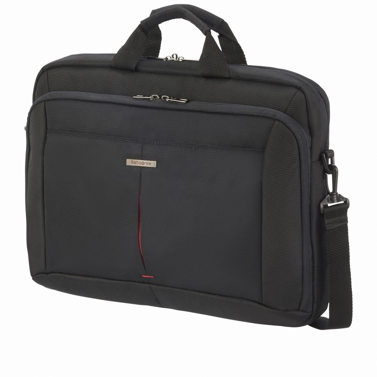 Laptoptasche Guardit 2.0 Bailhandle 17.3 Zoll mit Smart Sleeve Black, Farbe: schwarz, Marke: Samsonite, EAN: 5414847909221, Abmessungen in cm: 43x32x10, Bild 2 von 9