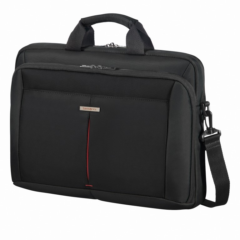 Laptoptasche Guardit 2.0 Bailhandle 17.3 Zoll mit Smart Sleeve Black, Farbe: schwarz, Marke: Samsonite, EAN: 5414847909221, Abmessungen in cm: 43x32x10, Bild 3 von 9