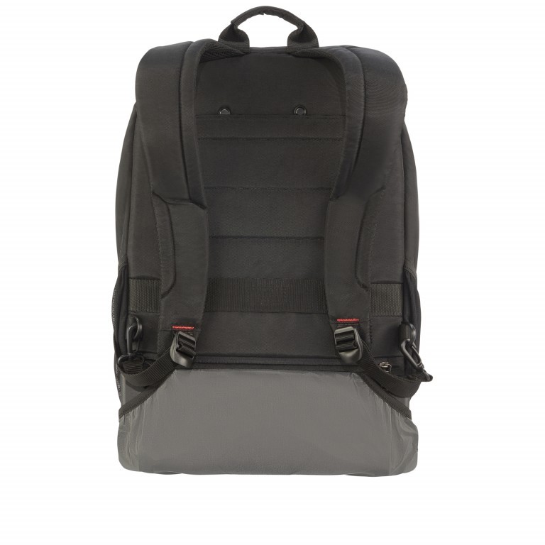 Laptoptasche Guardit 2.0 Backpack Wheels 15.6 Zoll mit Smart Sleeve Black, Farbe: schwarz, Marke: Samsonite, EAN: 5414847909375, Abmessungen in cm: 33.5x48x20, Bild 12 von 13