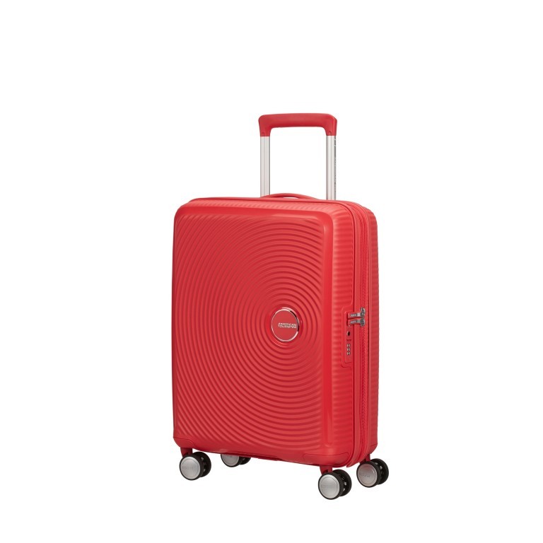 Trolley Soundbox 55 cm Coral Red, Farbe: rot/weinrot, Marke: American Tourister, EAN: 5414847961373, Abmessungen in cm: 40x55x20, Bild 1 von 10