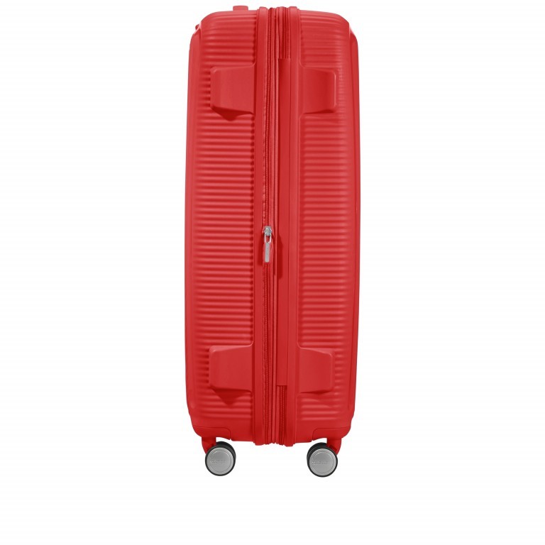 Trolley Soundbox 4-Rollen 77 cm Coral Red, Farbe: rot/weinrot, Marke: American Tourister, EAN: 5414847961458, Abmessungen in cm: 51.5x77x29.5, Bild 4 von 12