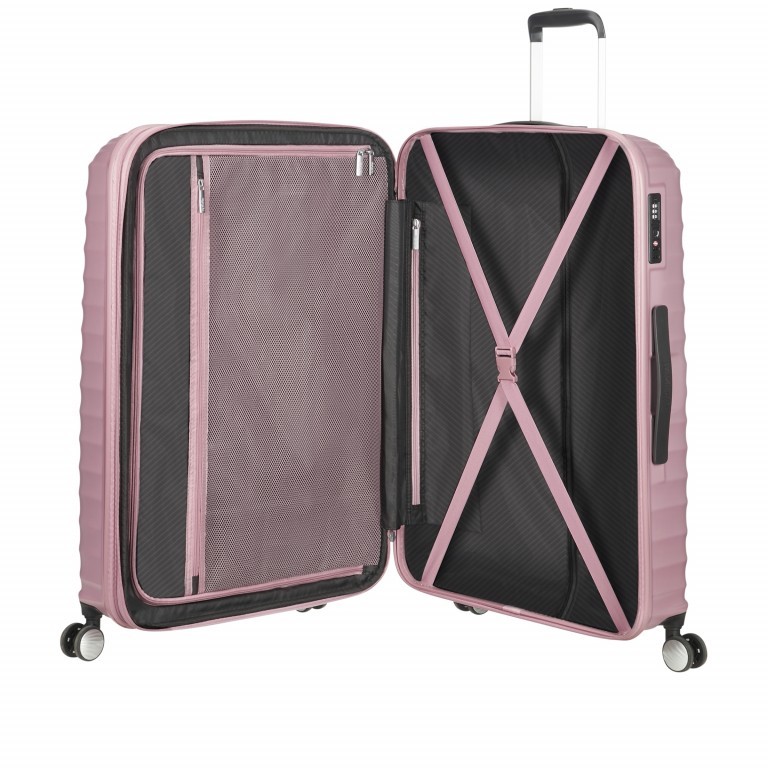 Trolley Jetglam Größe 77 cm Metallic Pink, Farbe: rosa/pink, Marke: American Tourister, EAN: 5414847964770, Bild 7 von 8