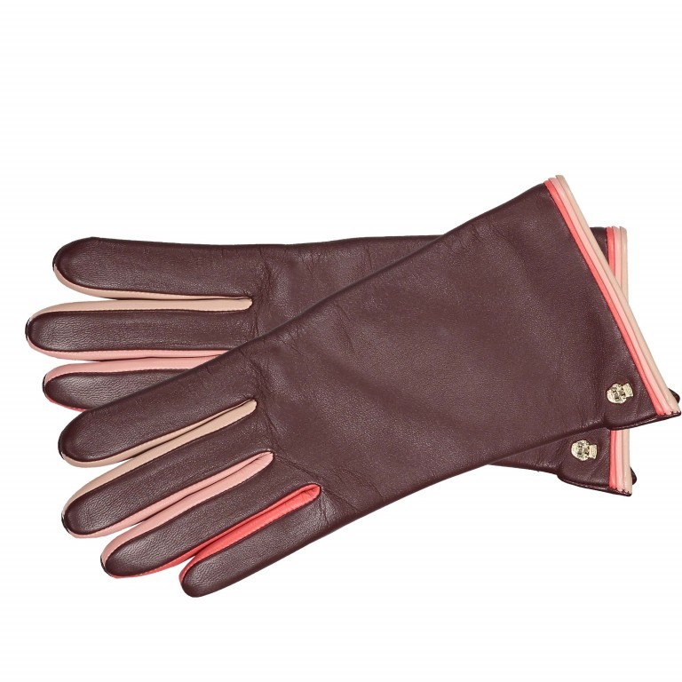 Handschuhe Colour-Mix Damen Leder 7,5 Multi Wine, Farbe: bunt, Marke: Roeckl, EAN: 4053071117319, Bild 1 von 1