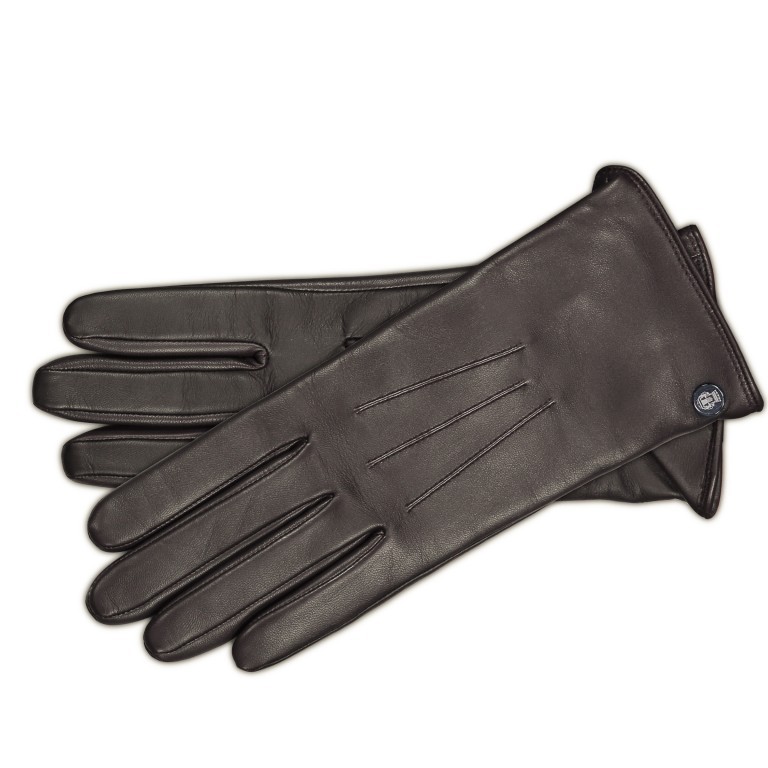 Handschuhe Talinn Damen Leder Touch-Funktion Größe 7 Coffee, Farbe: braun, Marke: Roeckl, EAN: 4053071079044, Bild 1 von 1