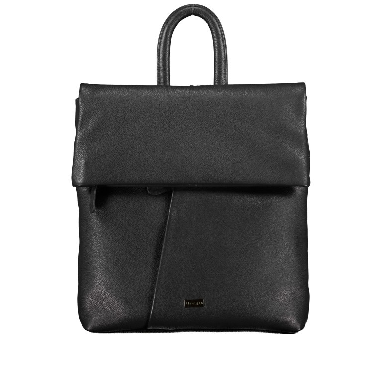 Rucksack Alba 843 Schwarz, Farbe: schwarz, Marke: Flanigan, EAN: 4035486031077, Abmessungen in cm: 27.5x32x6, Bild 1 von 10