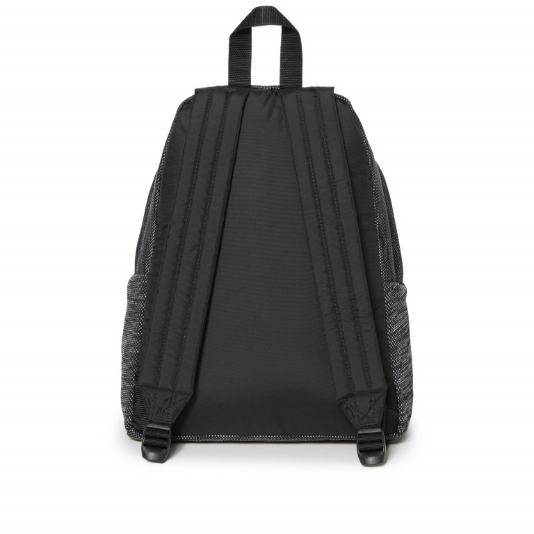 Rucksack Padded Pak'r Knitted Black Knitted, Farbe: anthrazit, Marke: Eastpak, EAN: 5400806663624, Abmessungen in cm: 30x40x18, Bild 2 von 5