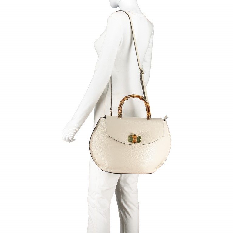 Handtasche Camel, Farbe: cognac, Marke: Hausfelder Manufaktur, Bild 6 von 7