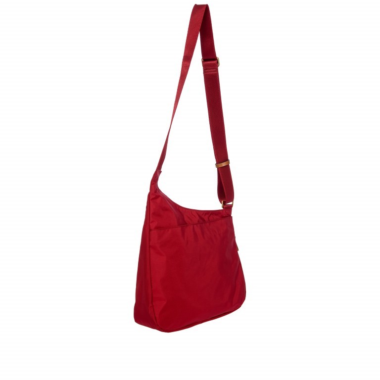 Umhängetasche X-BAG & X-Travel Chianti, Farbe: rot/weinrot, Marke: Brics, EAN: 8016623123639, Abmessungen in cm: 32x28x8, Bild 4 von 7