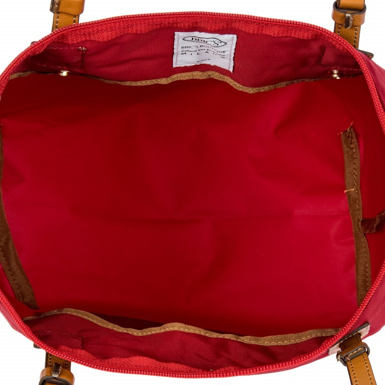 Shopper X-BAG & X-Travel 3 in 1 Größe M Chianti, Farbe: rot/weinrot, Marke: Brics, EAN: 8016623123714, Abmessungen in cm: 30x26x16, Bild 6 von 8