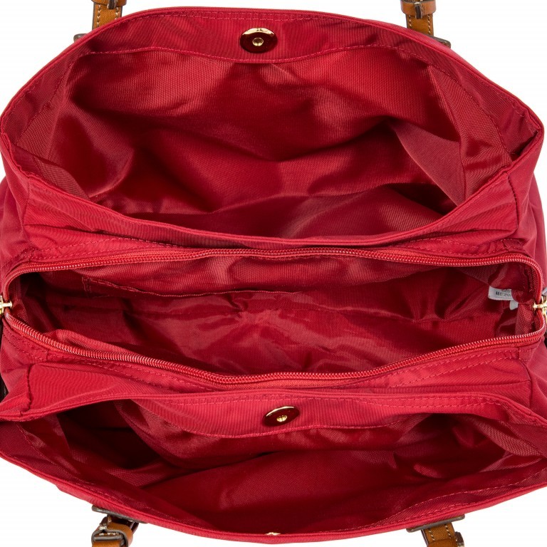 Shopper X-BAG & X-Travel 3 Fächer Größe M Chianti, Farbe: rot/weinrot, Marke: Brics, EAN: 8016623115443, Abmessungen in cm: 32x25x15, Bild 5 von 6
