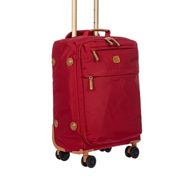 Koffer X-BAG & X-Travel 55 cm Chianti, Farbe: rot/weinrot, Marke: Brics, EAN: 8016623115498, Abmessungen in cm: 36x55x23, Bild 2 von 9