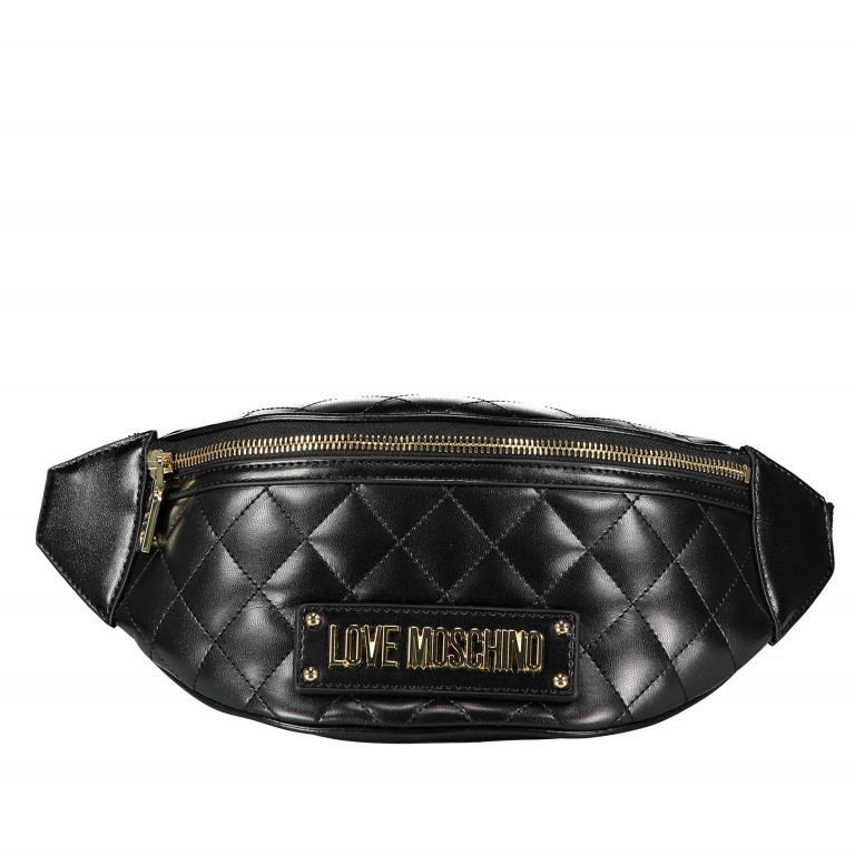 Gürteltasche Schwarz, Farbe: schwarz, Marke: Love Moschino, EAN: 8059610634039, Bild 1 von 8