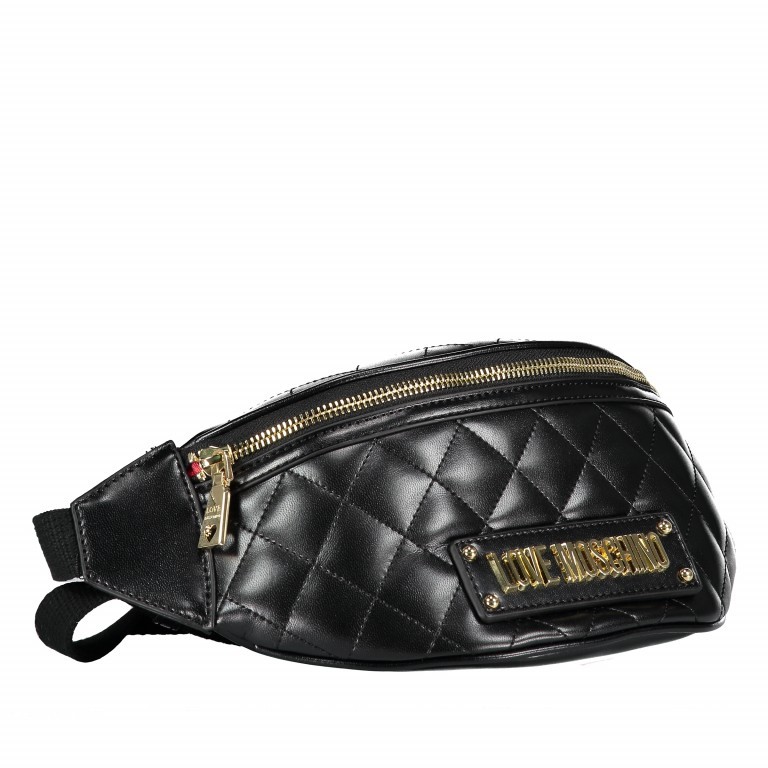 Gürteltasche Schwarz, Farbe: schwarz, Marke: Love Moschino, EAN: 8059610634039, Bild 2 von 8