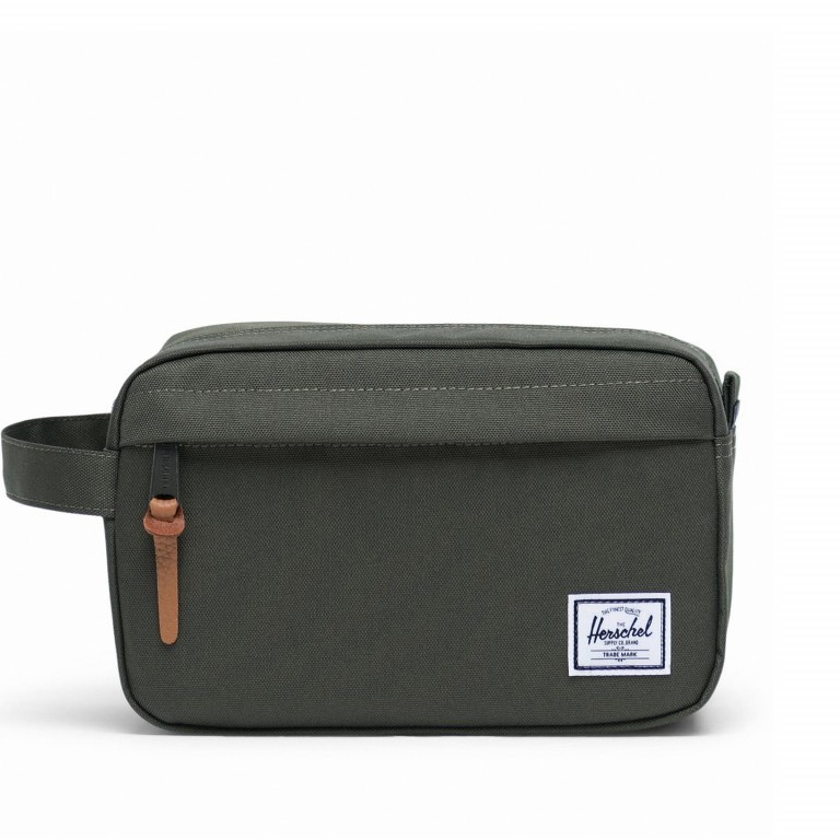 Kulturtasche Chapter Dark Olive, Farbe: grün/oliv, Marke: Herschel, EAN: 0828432337644, Abmessungen in cm: 23x15x11, Bild 1 von 3