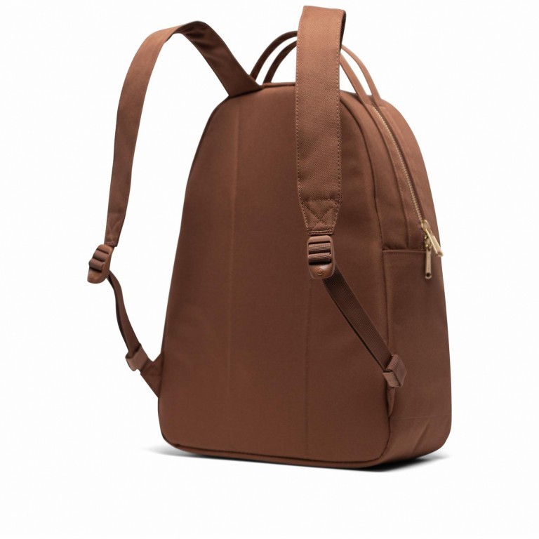Rucksack Nova Mid Volumen 20 Liter Saddle Brown, Farbe: braun, Marke: Herschel, EAN: 0828432340040, Abmessungen in cm: 38x42x13, Bild 3 von 5