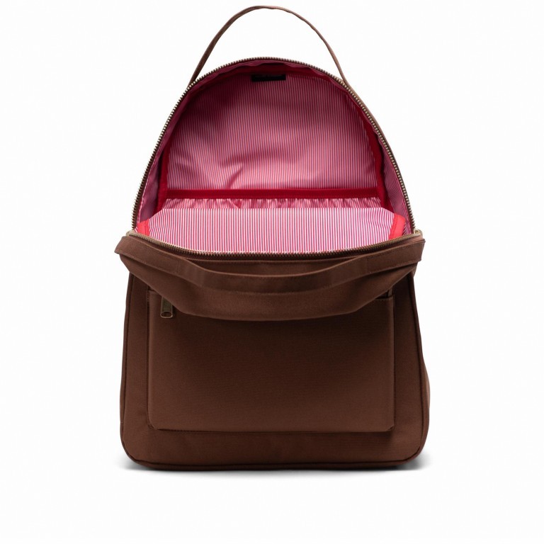 Rucksack Nova Mid Volumen 20 Liter Saddle Brown, Farbe: braun, Marke: Herschel, EAN: 0828432340040, Abmessungen in cm: 38x42x13, Bild 5 von 5