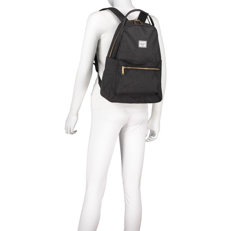 Rucksack Nova Mid Volumen 20 Liter Buckthorn Brown, Farbe: gelb, Marke: Herschel, EAN: 0828432340064, Abmessungen in cm: 38x42x13, Bild 4 von 5