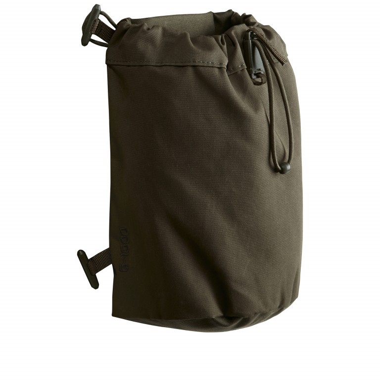 Flaschenhalterung Singi Gear Holder Dark Olive, Farbe: grün/oliv, Marke: Fjällräven, EAN: 7323450522308, Abmessungen in cm: 26x21x8.5, Bild 1 von 3