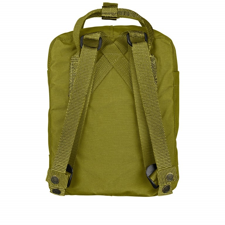 Rucksack Kånken Mini Guacamole, Farbe: grün/oliv, Marke: Fjällräven, EAN: 7323450533533, Abmessungen in cm: 20x29x13, Bild 3 von 13