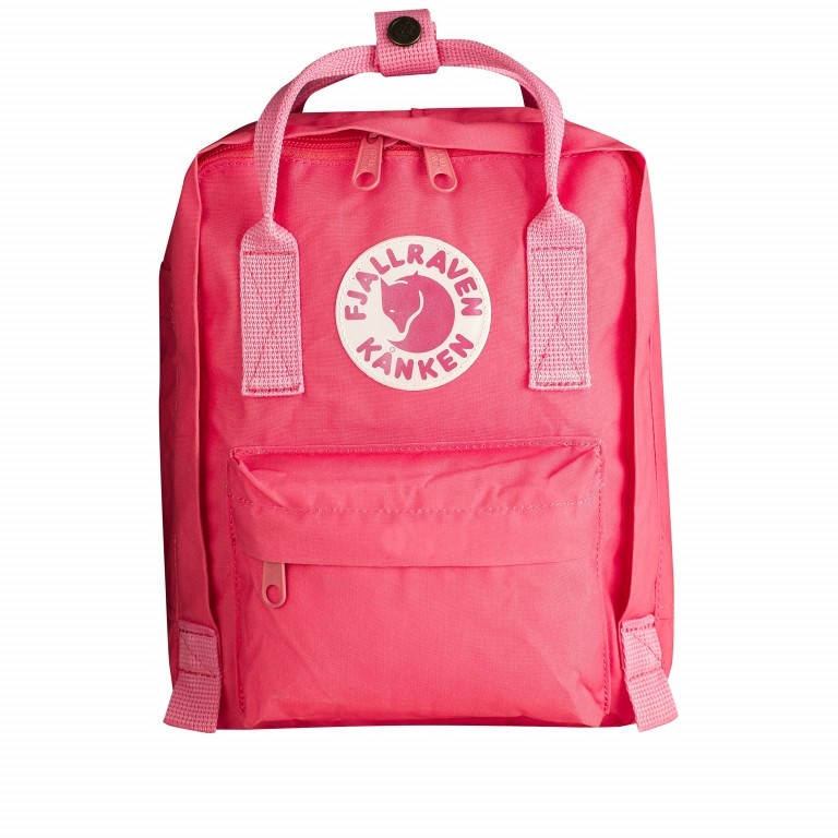 Rucksack Kånken Mini Peach Pink, Farbe: rosa/pink, Marke: Fjällräven, EAN: 7392158898879, Abmessungen in cm: 20x29x13, Bild 1 von 11