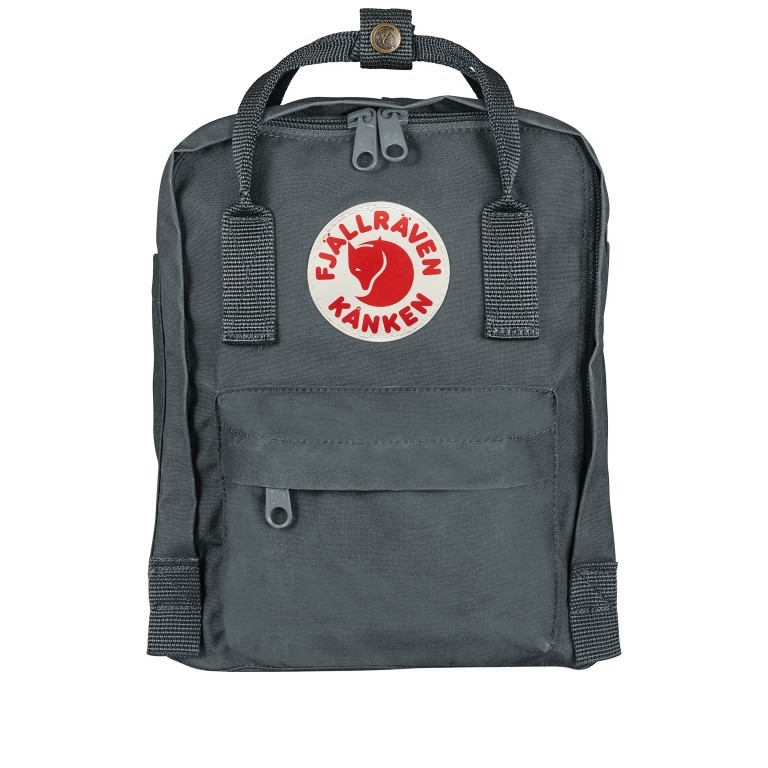 Rucksack Kånken Mini Dusk, Farbe: grau, Marke: Fjällräven, EAN: 7323450533489, Abmessungen in cm: 20x29x13, Bild 1 von 13