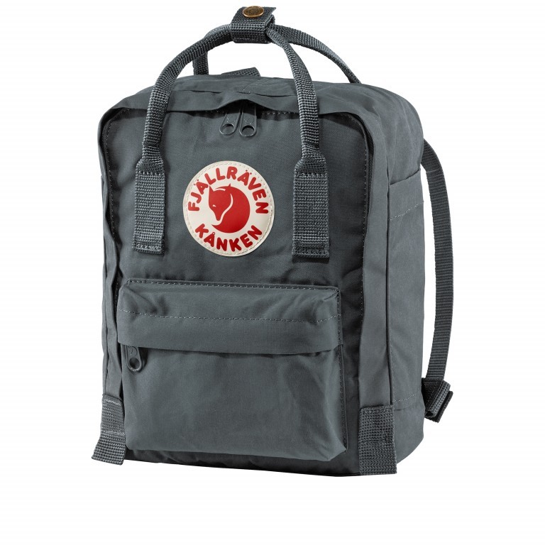 Rucksack Kånken Mini Dusk, Farbe: grau, Marke: Fjällräven, EAN: 7323450533489, Abmessungen in cm: 20x29x13, Bild 2 von 13