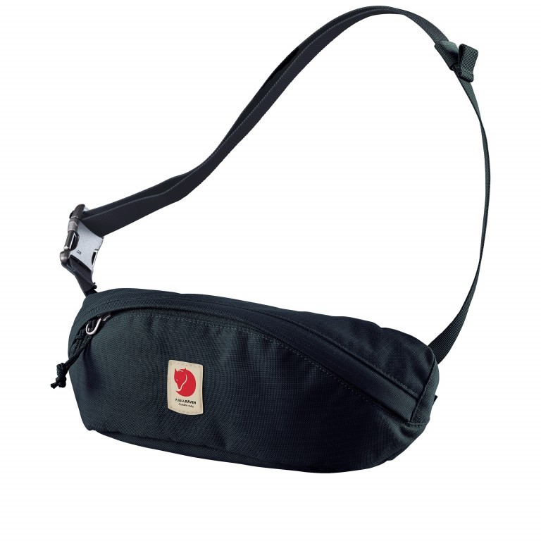 Gürteltasche Ulvö Hip Pack Medium Dark Navy, Farbe: blau/petrol, Marke: Fjällräven, EAN: 7323450533342, Abmessungen in cm: 28x12x10, Bild 1 von 6