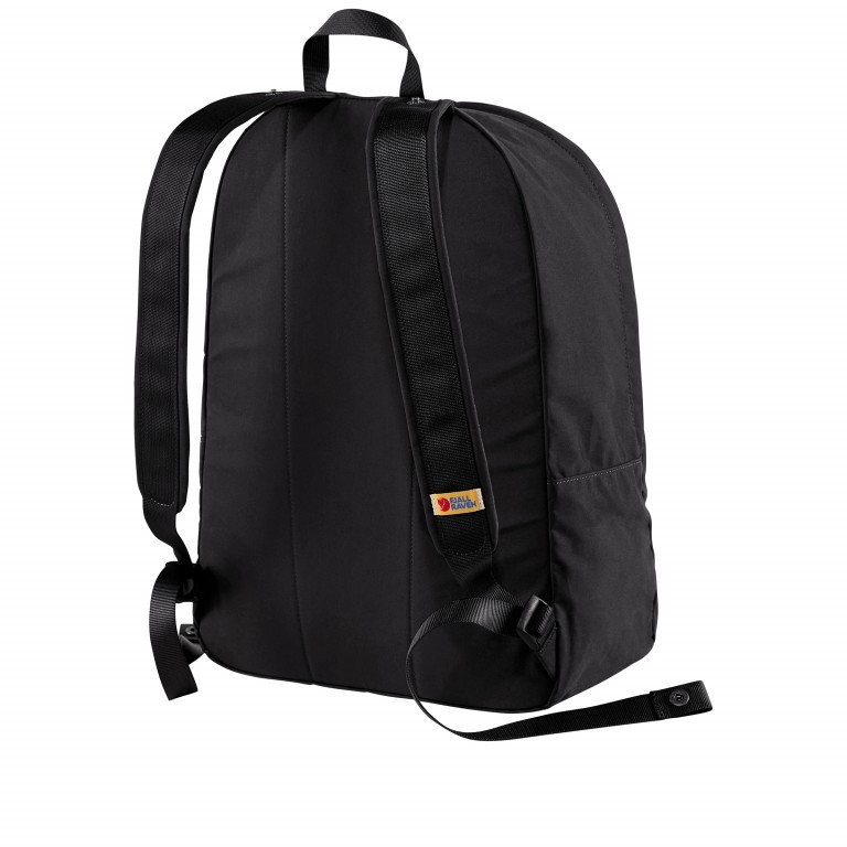 Rucksack Vardag Volumen 16 Liter Black, Farbe: schwarz, Marke: Fjällräven, EAN: 7323450522827, Abmessungen in cm: 28x39x20, Bild 2 von 3