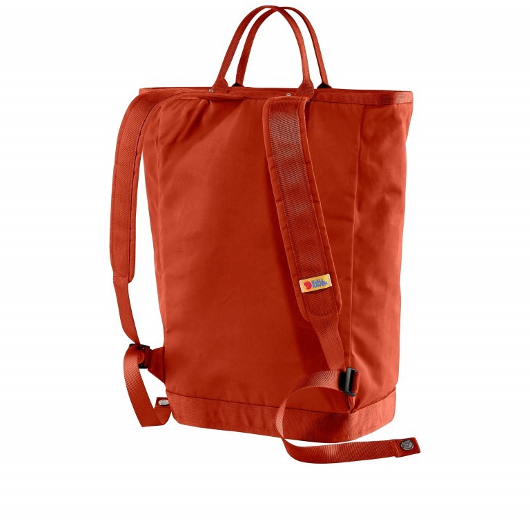 Rucksack Vardag Totepack Cabin Red, Farbe: rot/weinrot, Marke: Fjällräven, EAN: 7323450522698, Abmessungen in cm: 32x43x20, Bild 2 von 6