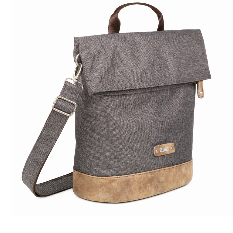 Umhängetasche Olli Cycle OC17 Stone, Farbe: grau, Marke: Zwei, EAN: 4250257913776, Abmessungen in cm: 31x35x16, Bild 3 von 7