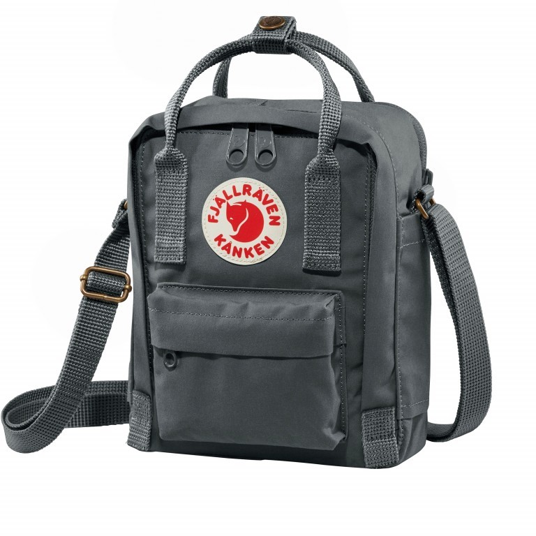 Umhängetasche Kånken Sling Graphite, Farbe: anthrazit, Marke: Fjällräven, EAN: 7323450582517, Abmessungen in cm: 15x20x11, Bild 1 von 10