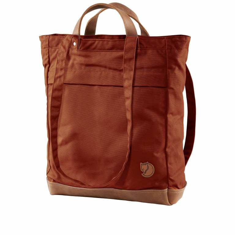 Tasche Totepack No. 2 Autumn Leaf, Farbe: cognac, Marke: Fjällräven, EAN: 7323450131142, Abmessungen in cm: 33x42x12, Bild 1 von 9