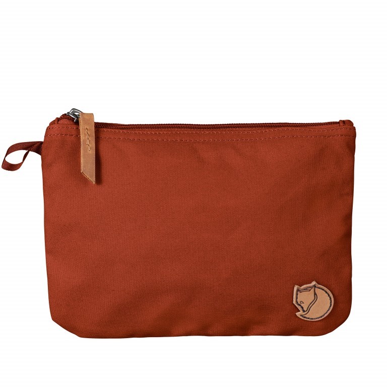 Kosmetiktasche Gear Pocket Autumn Leaf, Farbe: cognac, Marke: Fjällräven, EAN: 7323450125523, Abmessungen in cm: 21.5x15.5x2, Bild 1 von 2