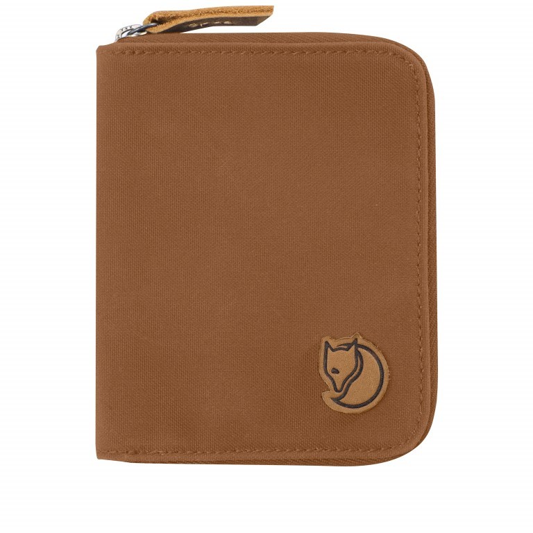 Geldbörse Zip Wallet Chestnut, Farbe: braun, Marke: Fjällräven, EAN: 7323450451530, Abmessungen in cm: 12x9.5x2, Bild 1 von 4