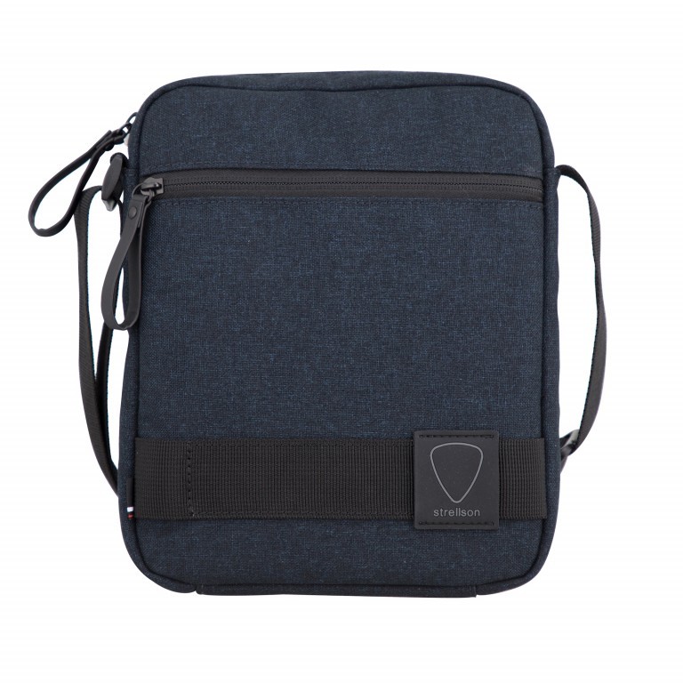 Umhängetasche Northwood Shoulderbag XSVZ Dark Blue, Farbe: blau/petrol, Marke: Strellson, EAN: 4053533808410, Abmessungen in cm: 22x25x5, Bild 1 von 7