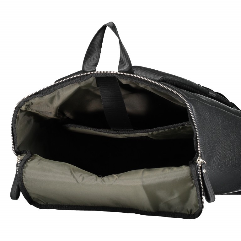 Rucksack Royal Oak Backpack MVZ Black, Farbe: schwarz, Marke: Strellson, EAN: 4053533770632, Abmessungen in cm: 30x39x13, Bild 7 von 9