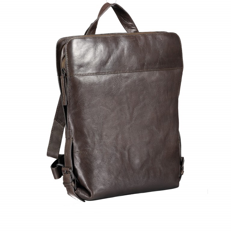 Rucksack Grandma's Luxury Club Mrs. Cherry Pie Coffee Bean, Farbe: braun, Marke: Aunts & Uncles, EAN: 4250394952256, Abmessungen in cm: 31x34x11, Bild 2 von 8