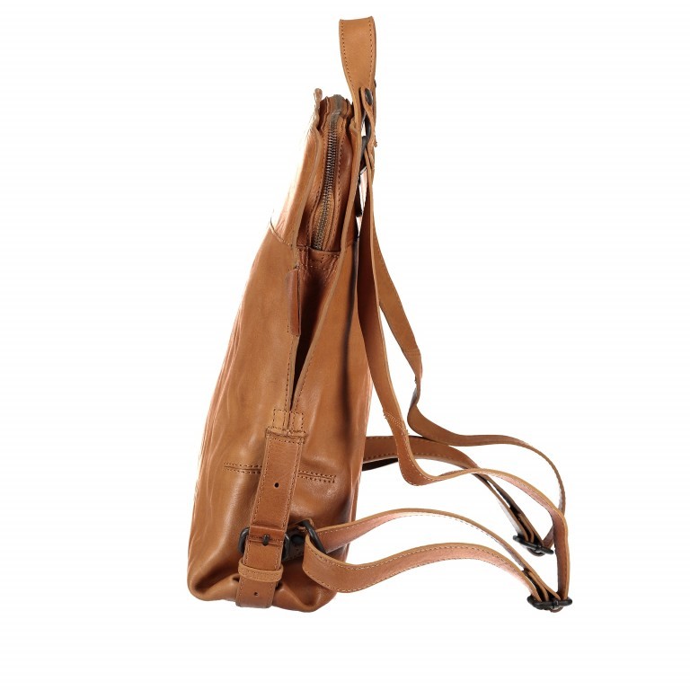 Rucksack Grandma's Luxury Club Mrs. Cherry Pie Coffee Bean, Farbe: braun, Marke: Aunts & Uncles, EAN: 4250394952256, Abmessungen in cm: 31x34x11, Bild 3 von 8