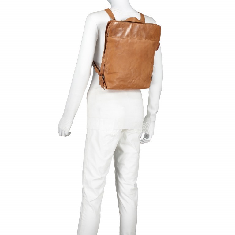 Rucksack Grandma's Luxury Club Mrs. Cherry Pie Coffee Bean, Farbe: braun, Marke: Aunts & Uncles, EAN: 4250394952256, Abmessungen in cm: 31x34x11, Bild 5 von 8