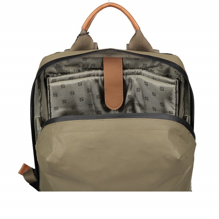 Rucksack Japan Hamamatsu Fallen Rock, Farbe: taupe/khaki, Marke: Aunts & Uncles, EAN: 4250394950818, Abmessungen in cm: 25x39x10, Bild 7 von 12