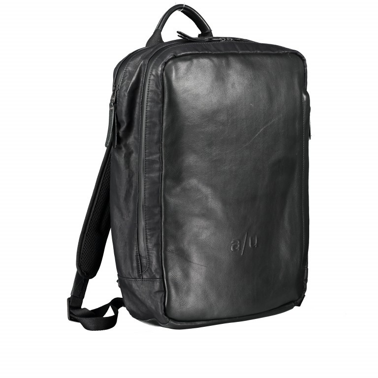 Rucksack Japan Nagoya Black, Farbe: schwarz, Marke: Aunts & Uncles, EAN: 4250394951051, Abmessungen in cm: 28x42x14, Bild 2 von 12
