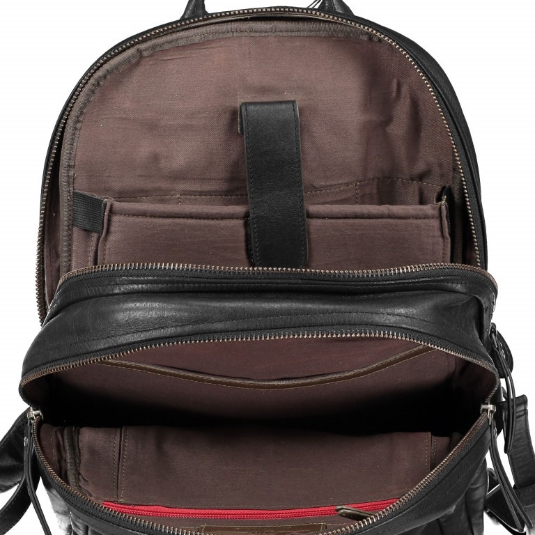 Rucksack Soundcheck Subwoofer Black, Farbe: schwarz, Marke: Aunts & Uncles, EAN: 4250394952577, Abmessungen in cm: 29x41x12, Bild 6 von 6