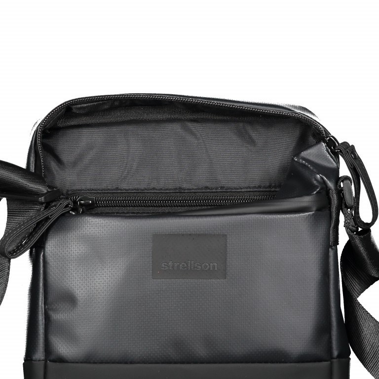 Umhängetasche Stockwell Shoulderbag SVZ Black, Farbe: schwarz, Marke: Strellson, EAN: 4053533646258, Abmessungen in cm: 20.5x24.5x5.5, Bild 6 von 6