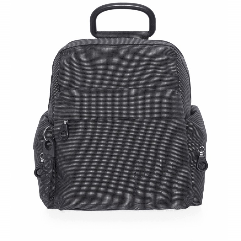 Rucksack MD20 QMTT1 Steel, Farbe: grau, Marke: Mandarina Duck, EAN: 8032803708021, Abmessungen in cm: 23.5x28x12, Bild 1 von 7