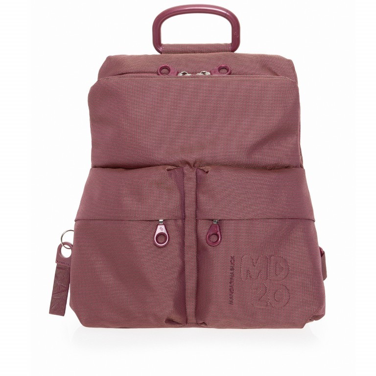 Rucksack MD20 QMTZ4 Violet Quartz, Farbe: rot/weinrot, Marke: Mandarina Duck, EAN: 8032803706980, Abmessungen in cm: 28x34x11, Bild 1 von 6